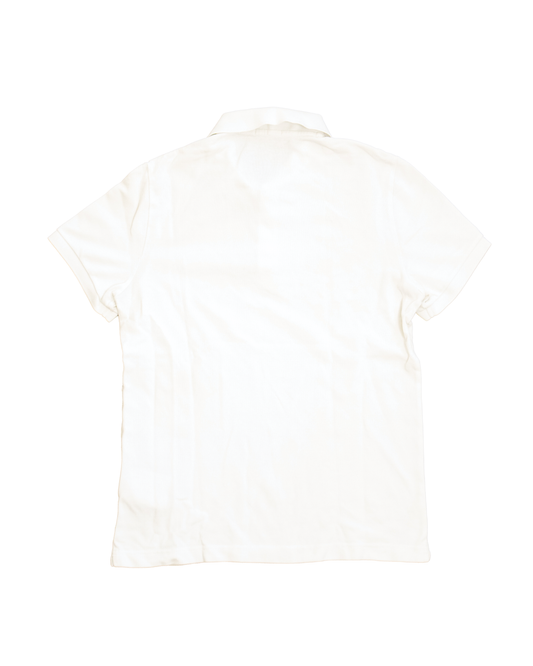 Polo Moncler blanc