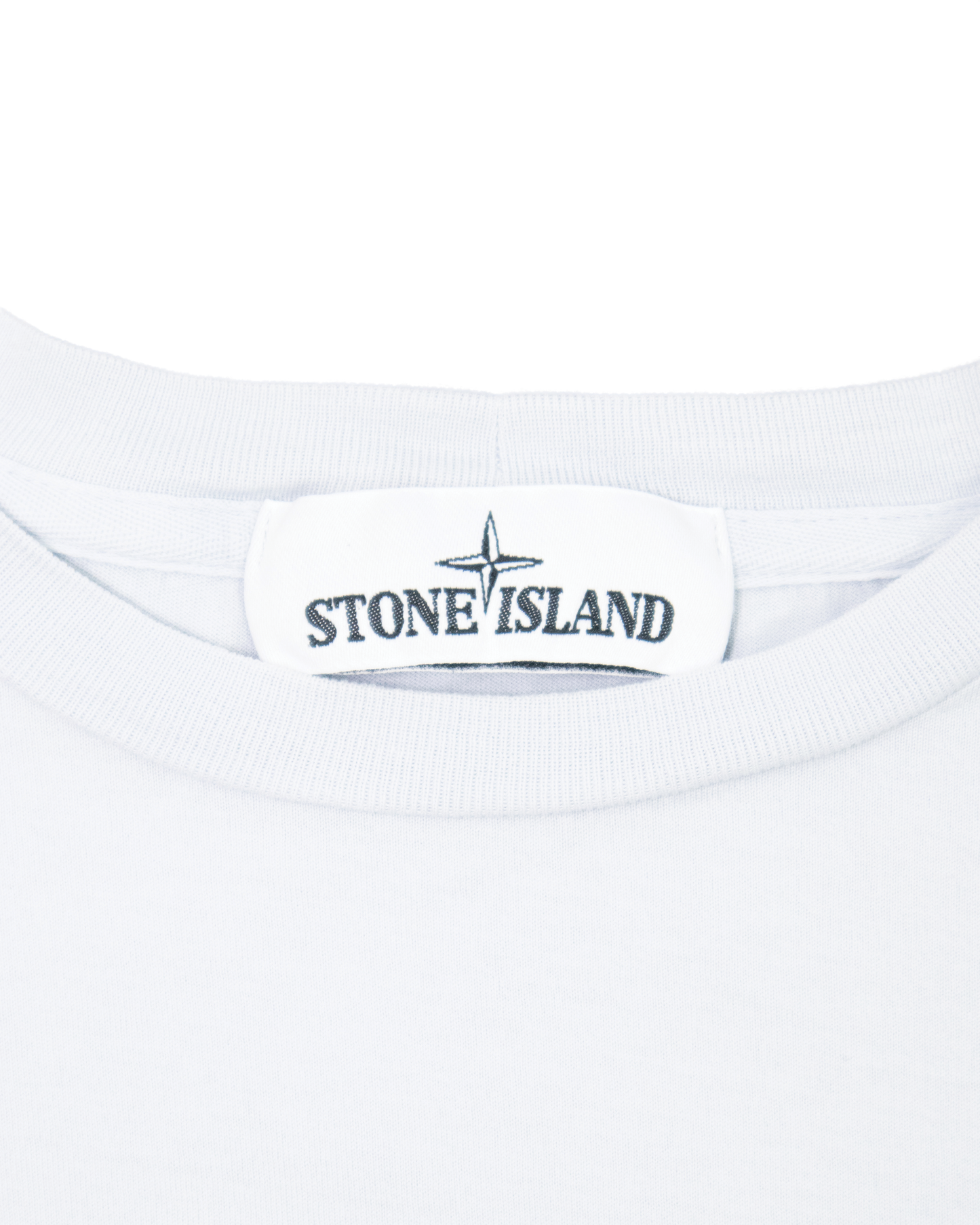 T-shirt manches longues Stone Island bleu clair