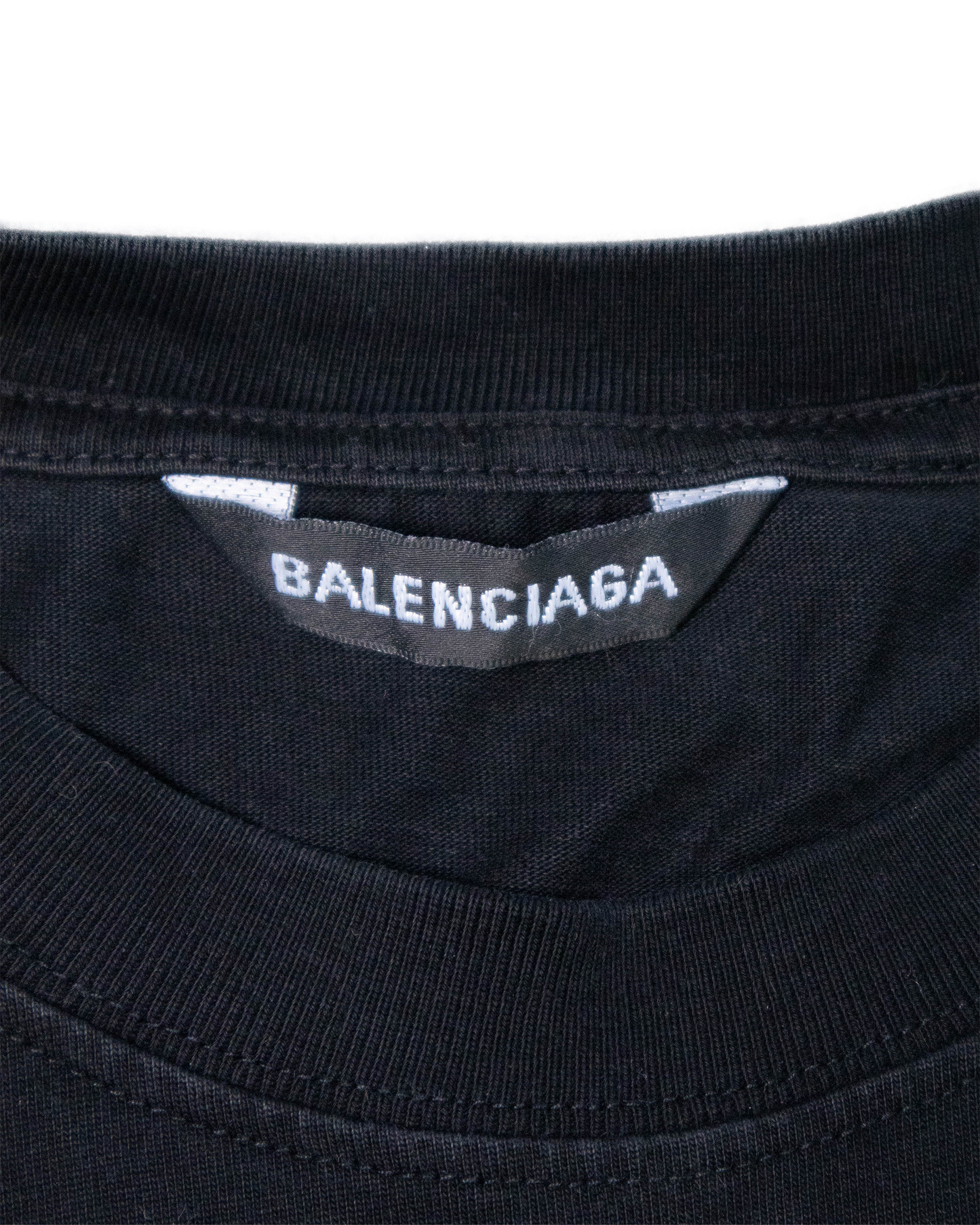 T-shirt Balenciaga noir