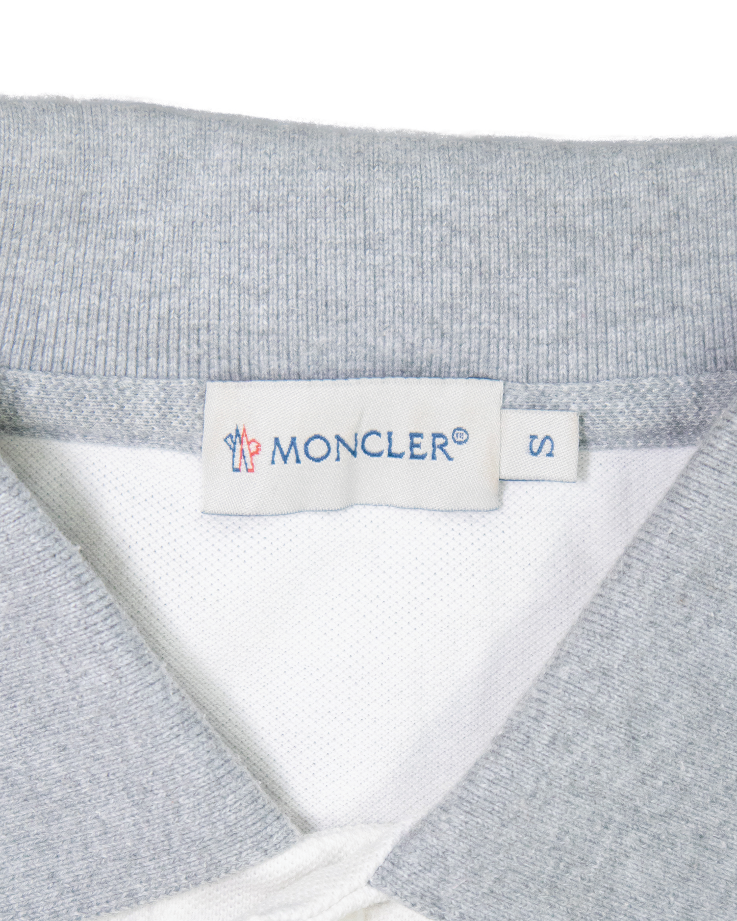 Polo Moncler blanc