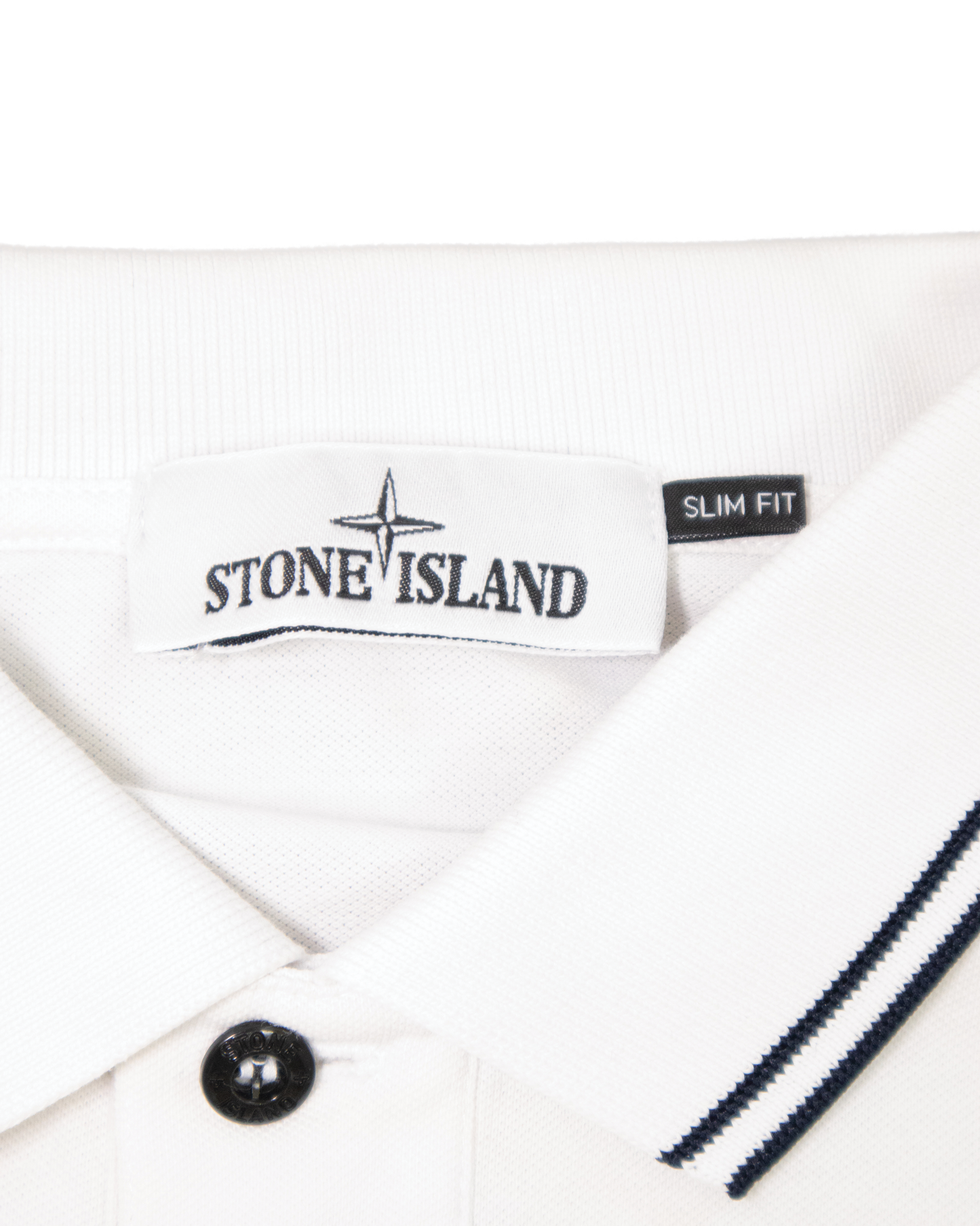 Polo Stone Island blanc