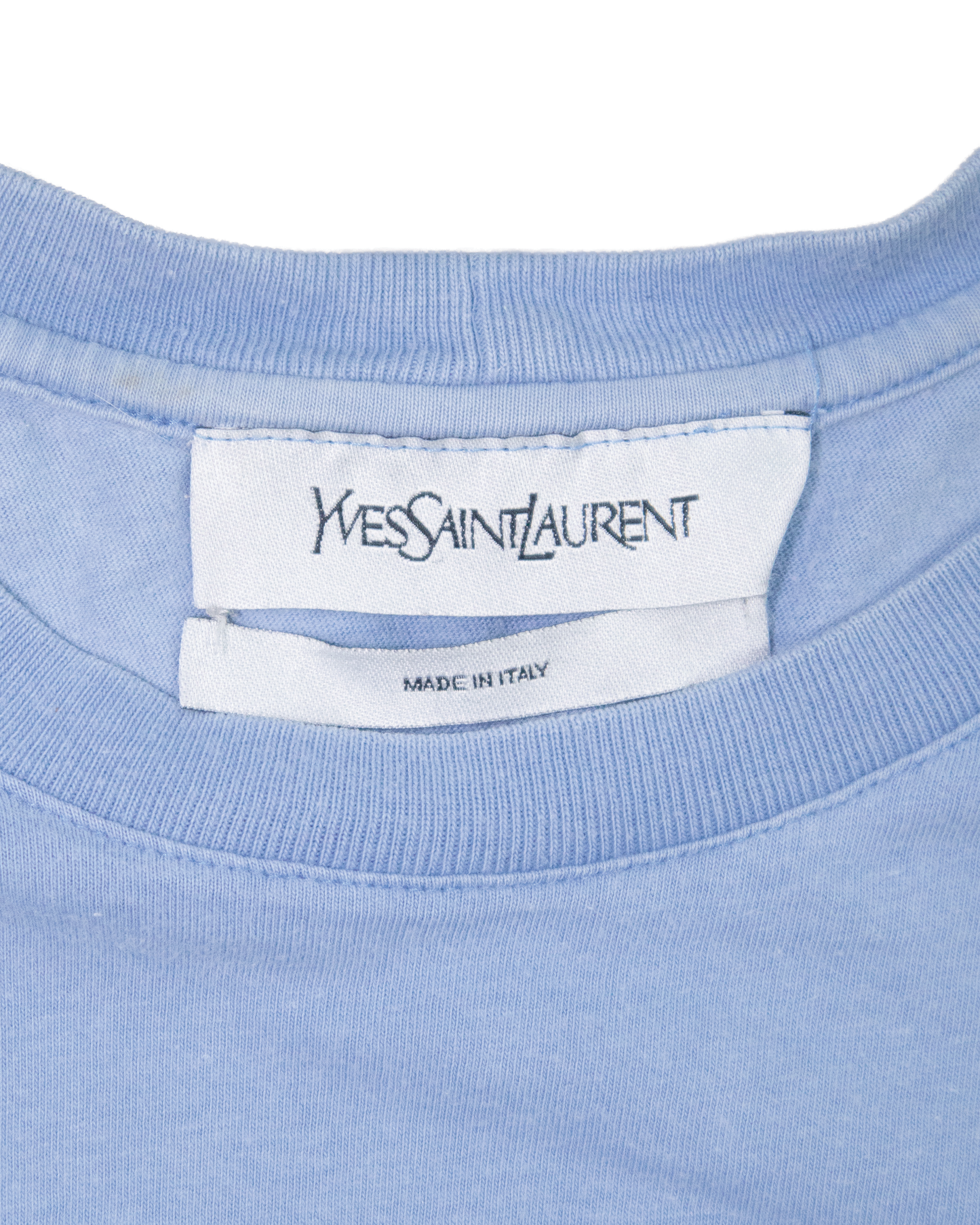 T-shirt Yves Saint Laurent bleu