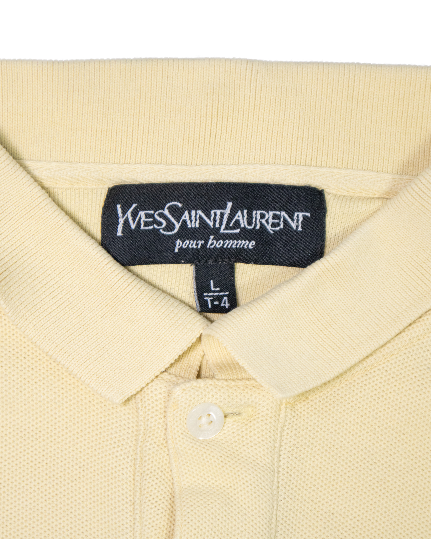 Polo Yves Saint Laurent beige