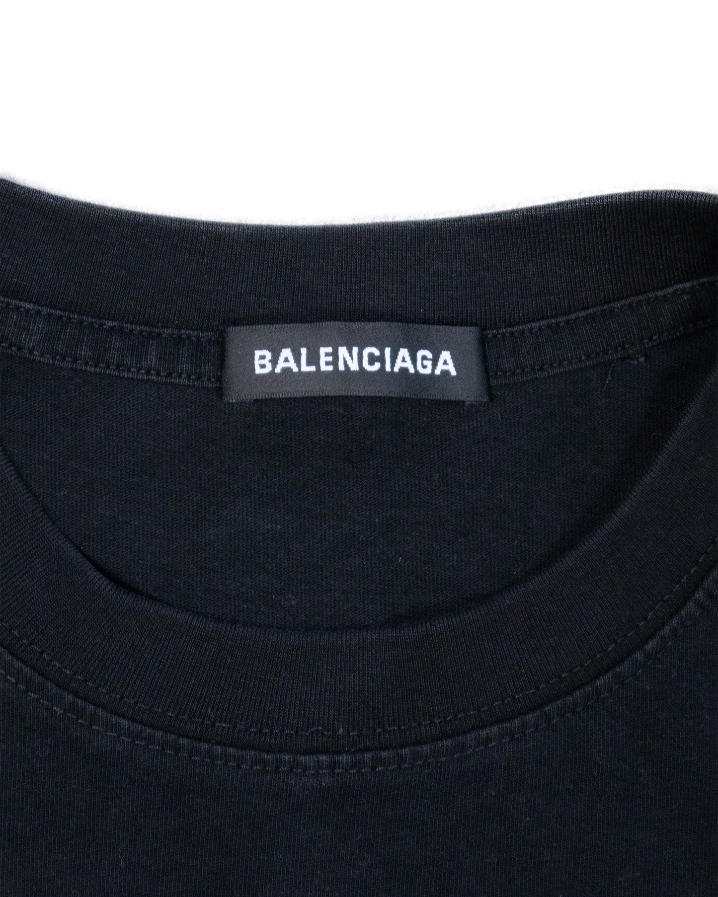 T-shirt Balenciaga noir
