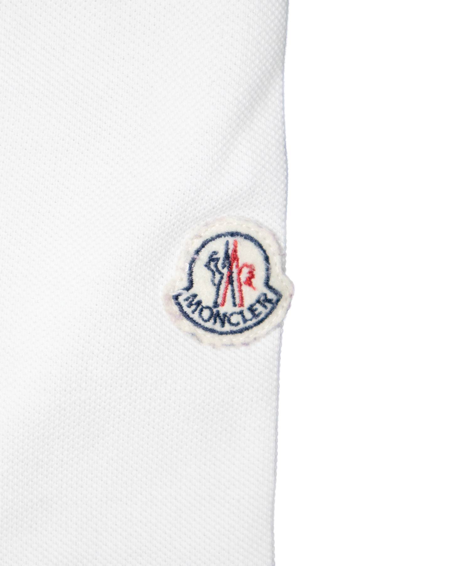 Polo Moncler blanc