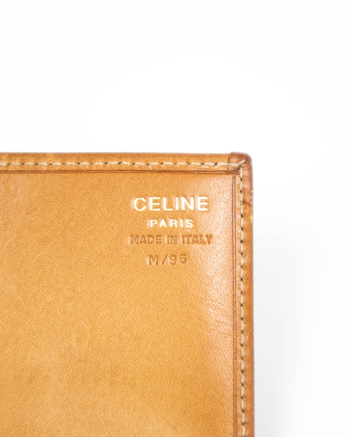 Celine – Portefeuille Triomphe Vintage (18,6 x 10 cm)