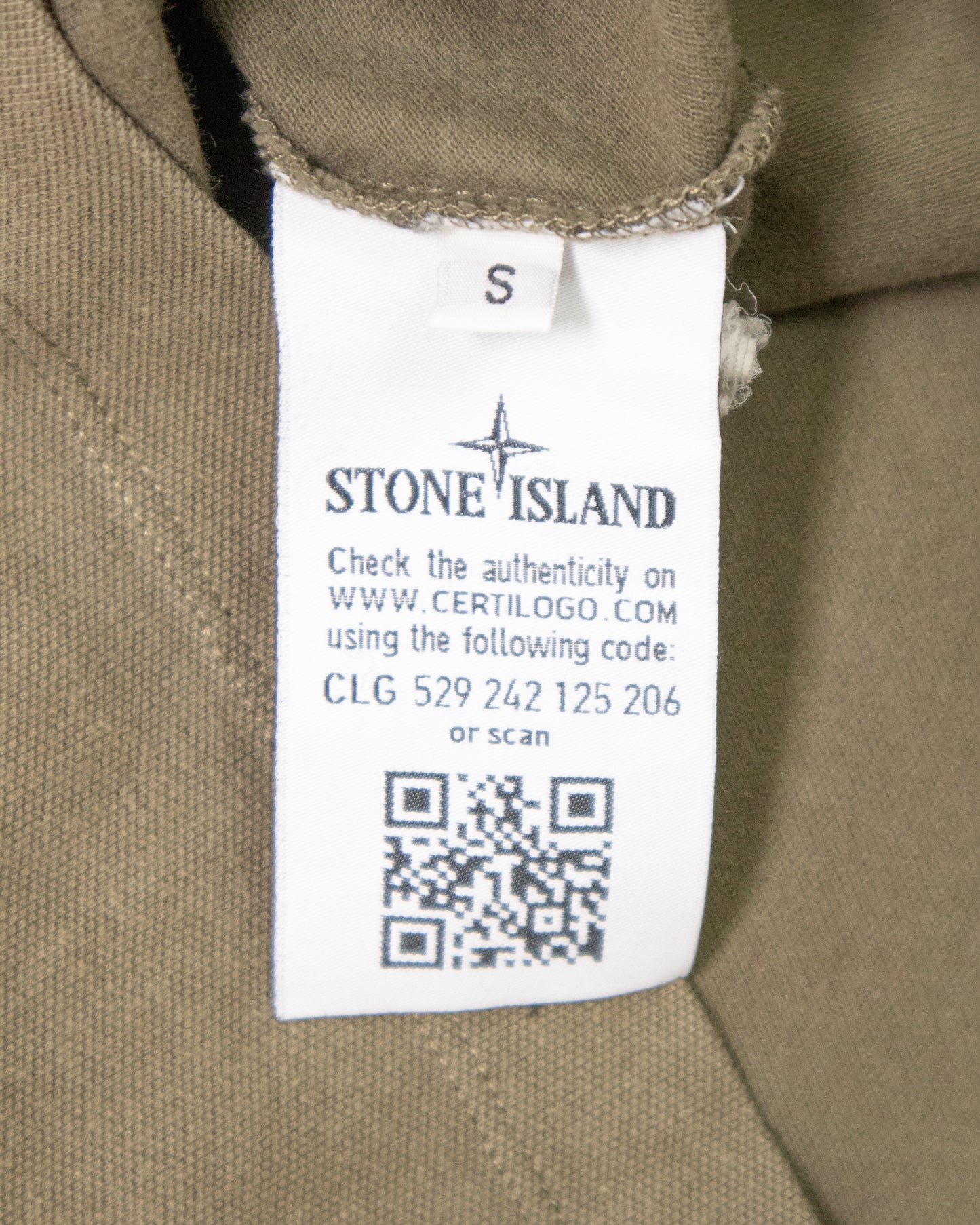 Polo Stone Island kaki