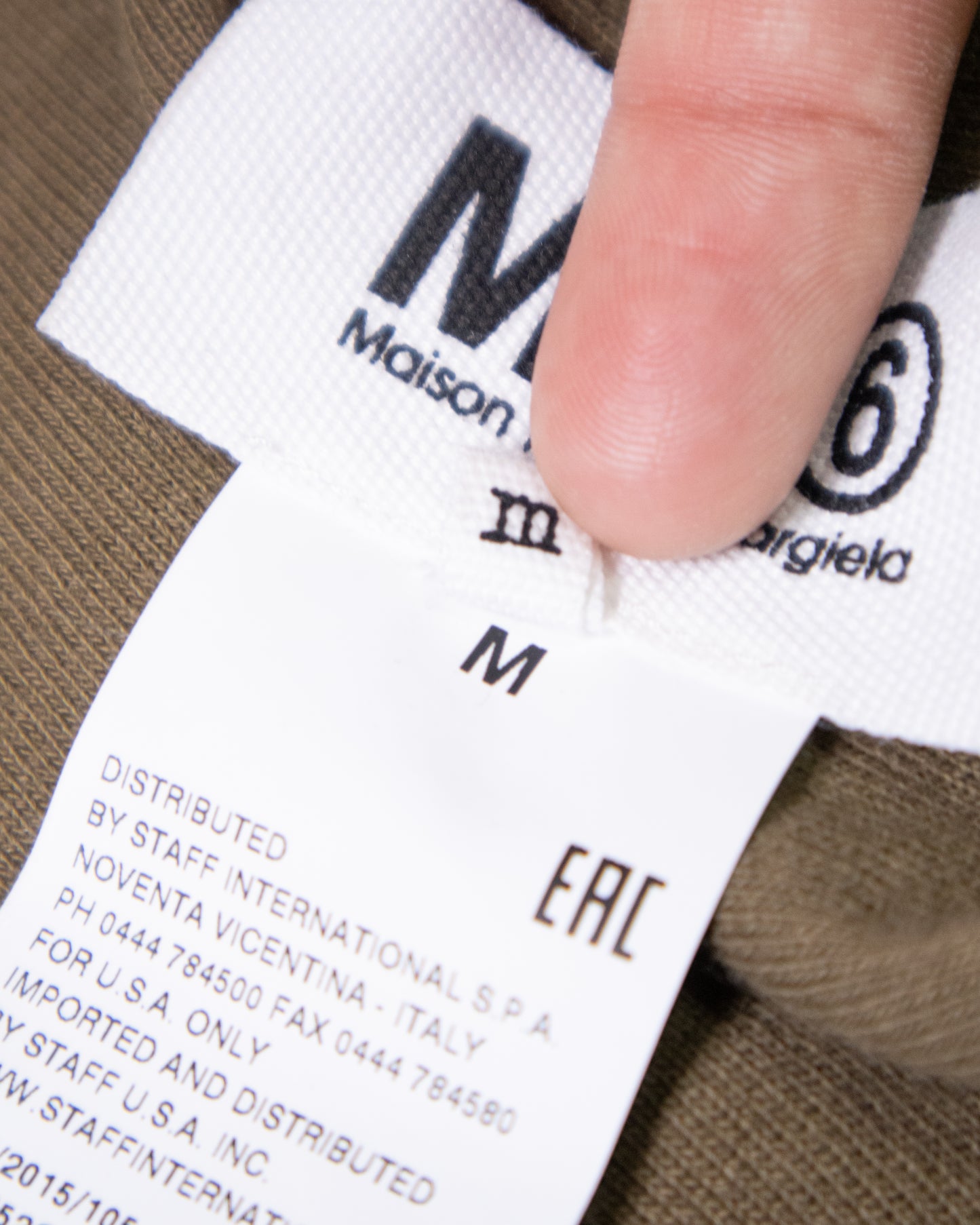 Pull Maison Margiela kaki