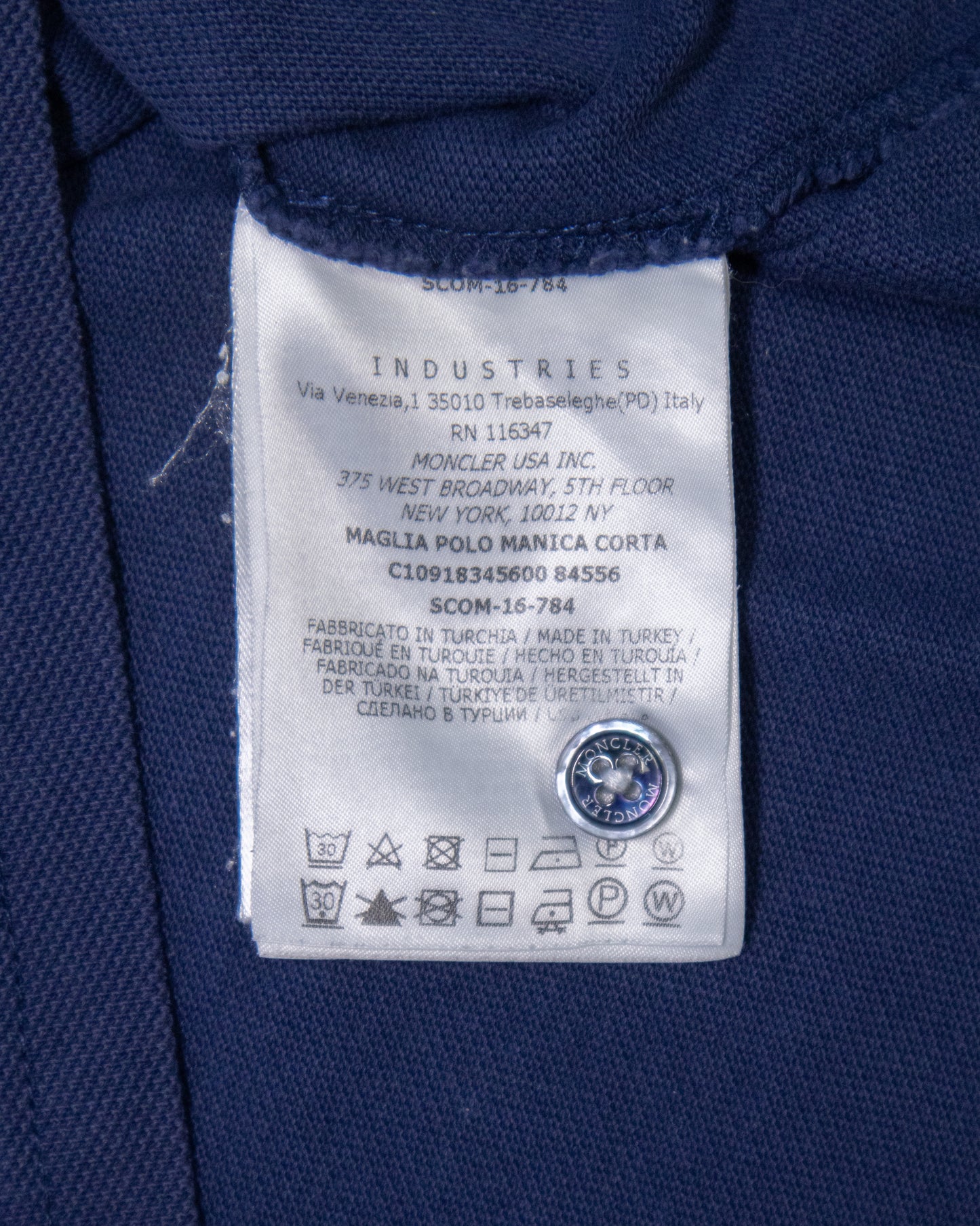 Polo Moncler marine