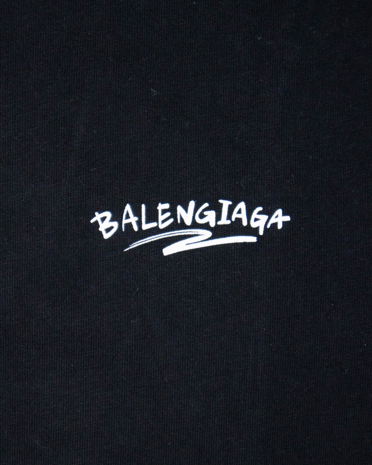 T-shirt Balenciaga noir