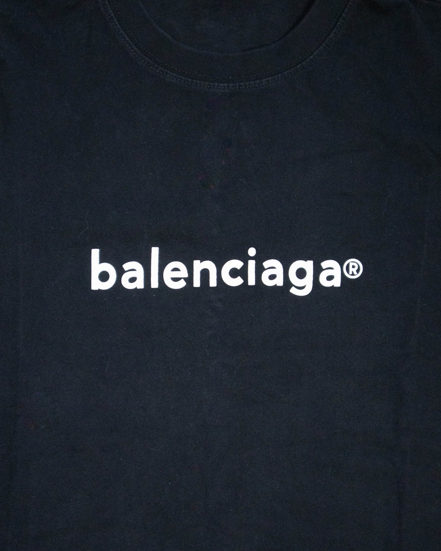 T-shirt Balenciaga noir