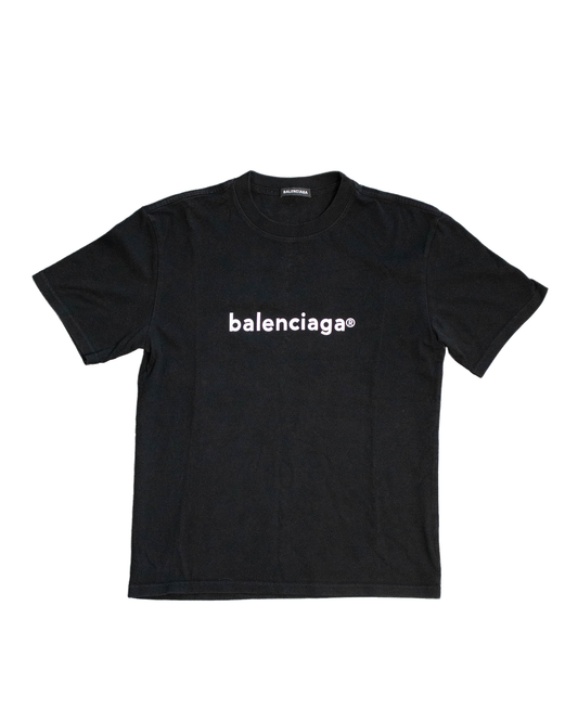 T-shirt Balenciaga noir