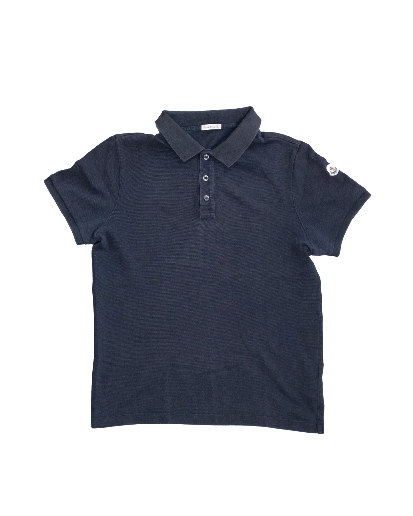 Polo Moncler bleu marine