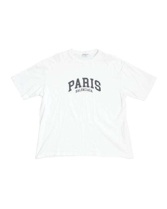 T-shirt Balenciaga blanc