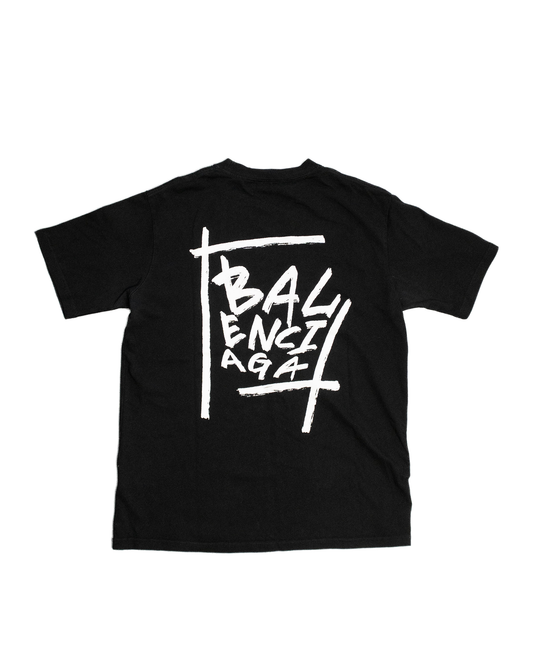 T-shirt Balenciaga noir