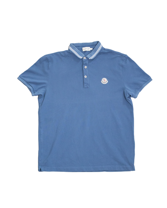 Polo Moncler bleu