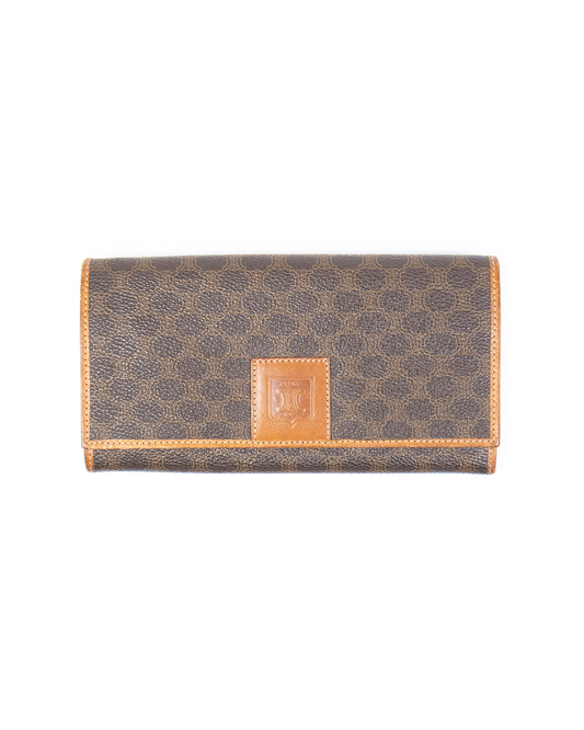 Celine – Portefeuille Triomphe Vintage (18,6 x 10 cm)