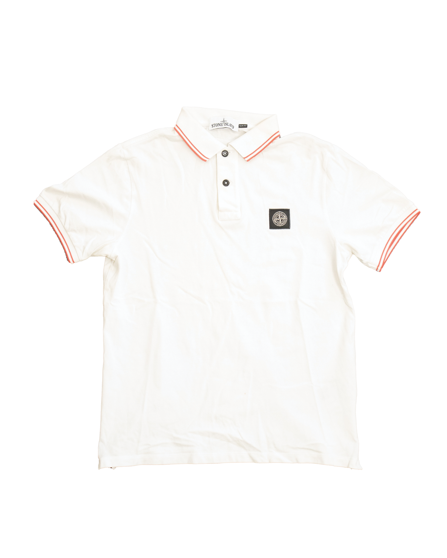 Polo Stone Island blanc