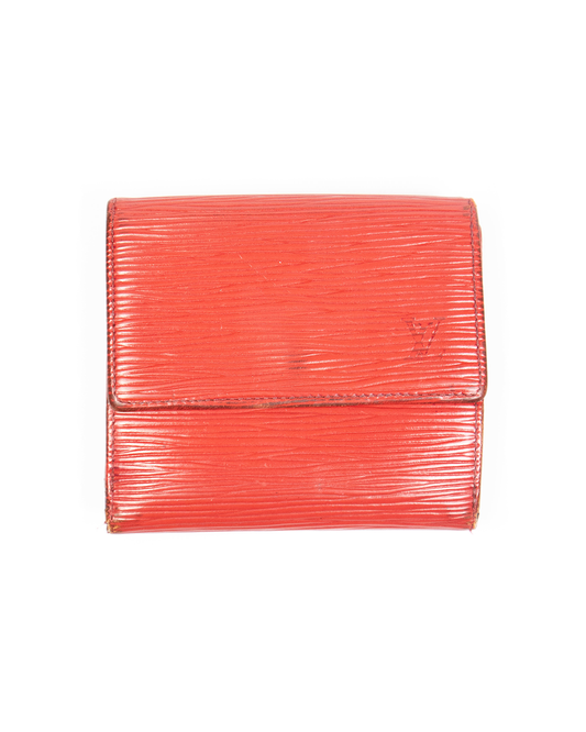 Louis Vuitton – Porte-monnaie / Porte-feuille Épi (11 x 10 cm)