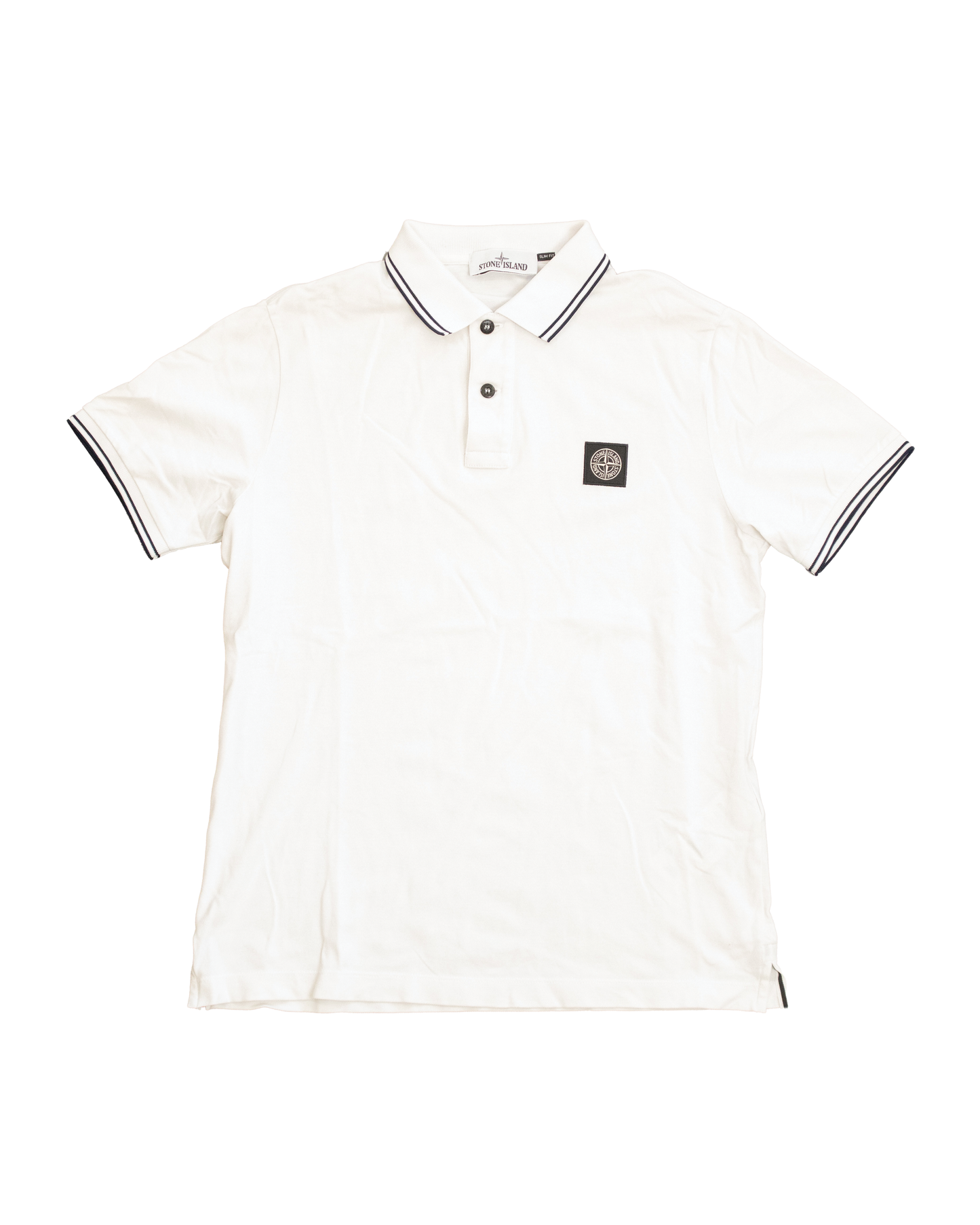 Polo Stone Island blanc