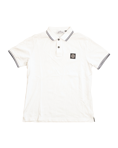 Polo Stone Island blanc