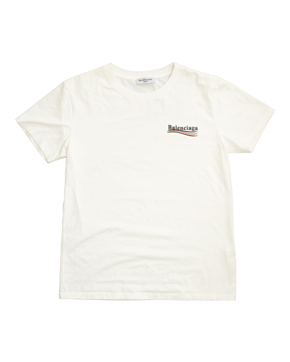 T-shirt Balenciaga blanc