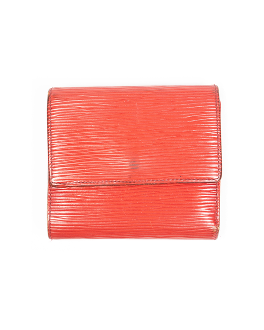 Louis Vuitton – Porte-monnaie / Porte-feuille Épi (11 x 10 cm)
