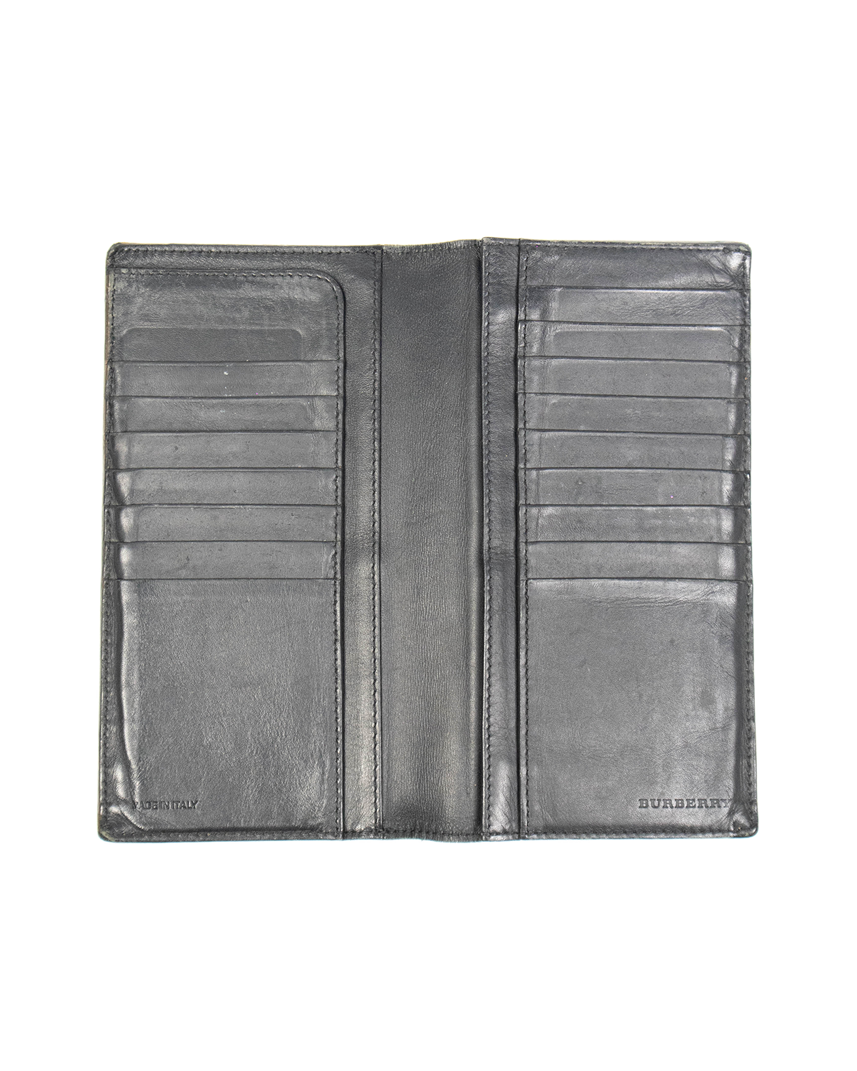 Burberry – Portefeuille (18 x 9,5 cm)