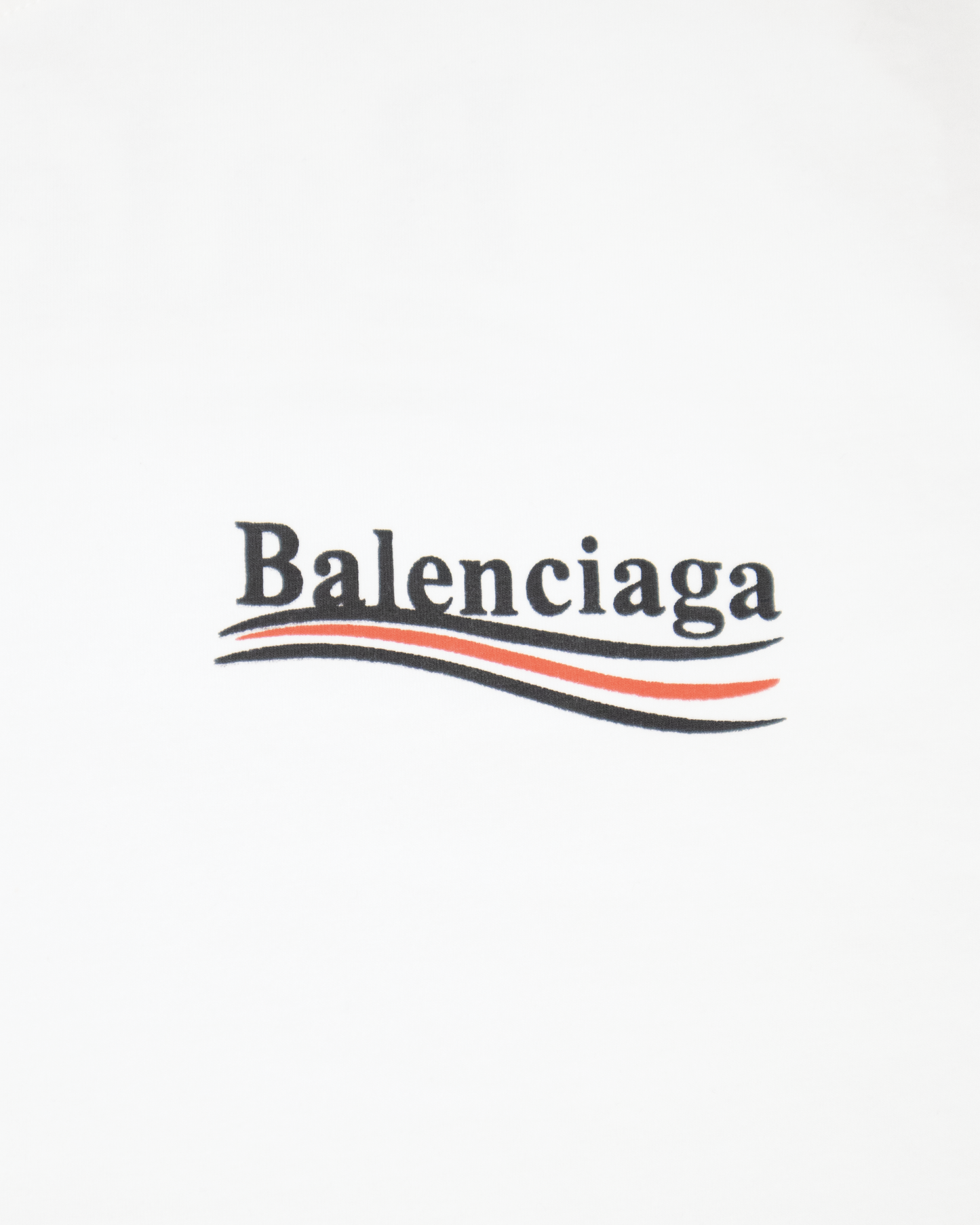 T-shirt Balenciaga blanc