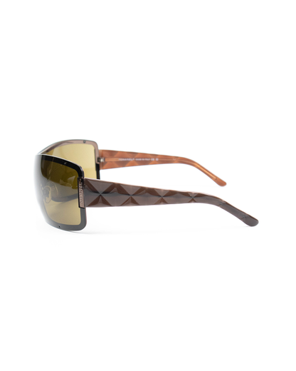 Chanel – Lunettes de soleil masque (Taille unique)