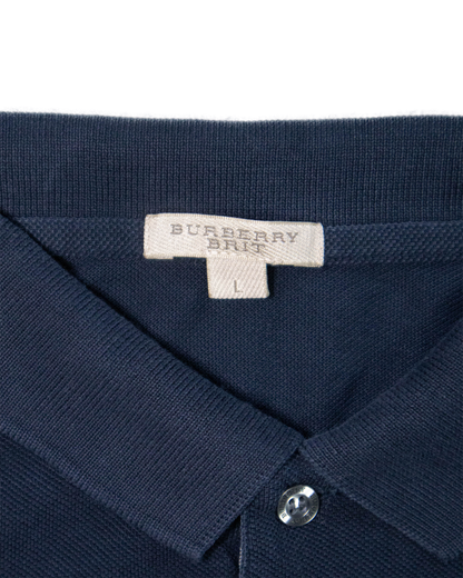 Polo Burberry bleu