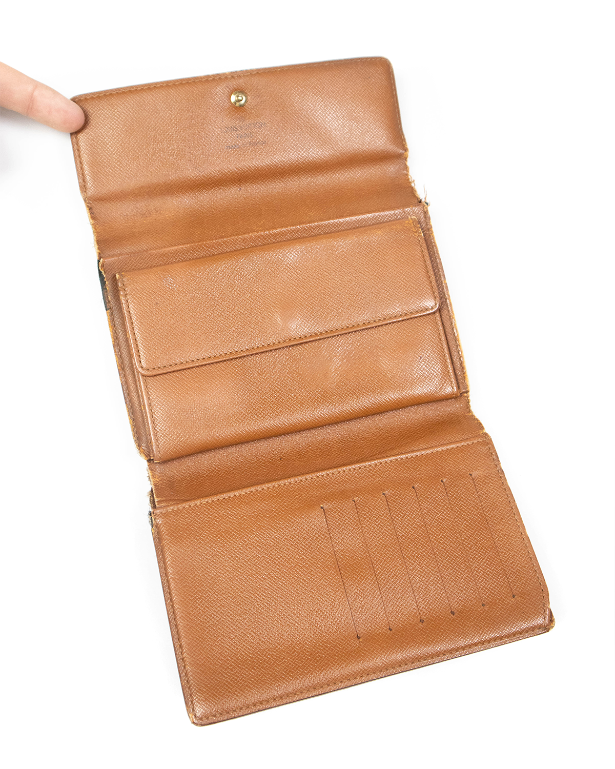Louis Vuitton – Porte feuille / Porte monnaie Sarah (16 x 12 cm)
