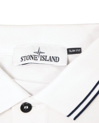 Polo Stone Island blanc