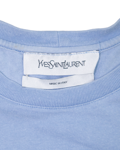 T-shirt Yves Saint Laurent bleu