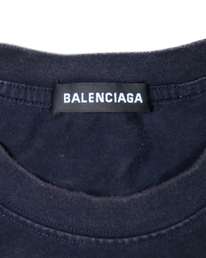 T-shirt Balenciaga marine