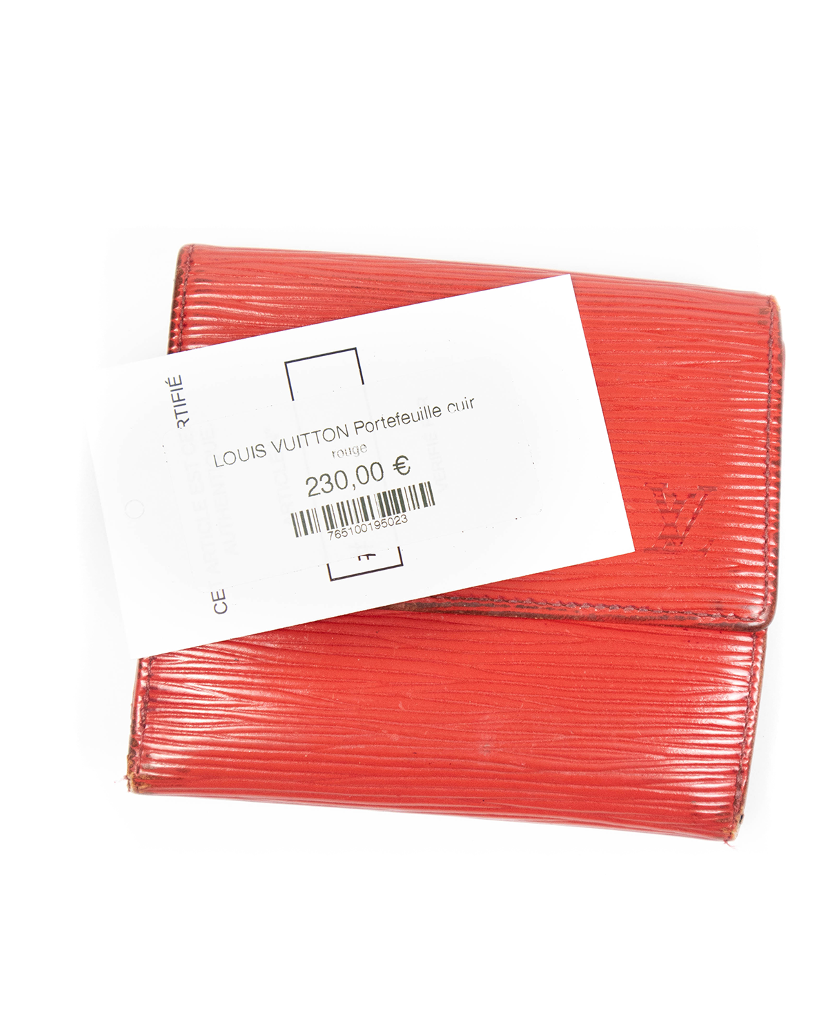 Louis Vuitton – Porte-monnaie / Porte-feuille Épi (11 x 10 cm)