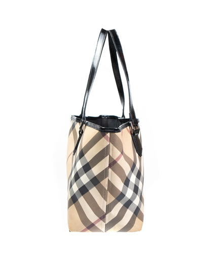Burberry – Sac à main épaule cabas Supernova (32 x 18 x 23,5 cm)