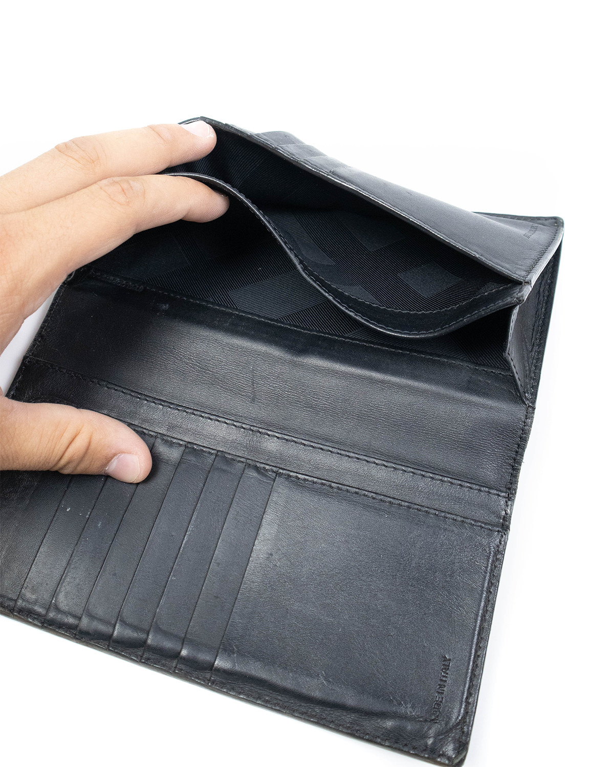 Burberry – Portefeuille (18 x 9,5 cm)