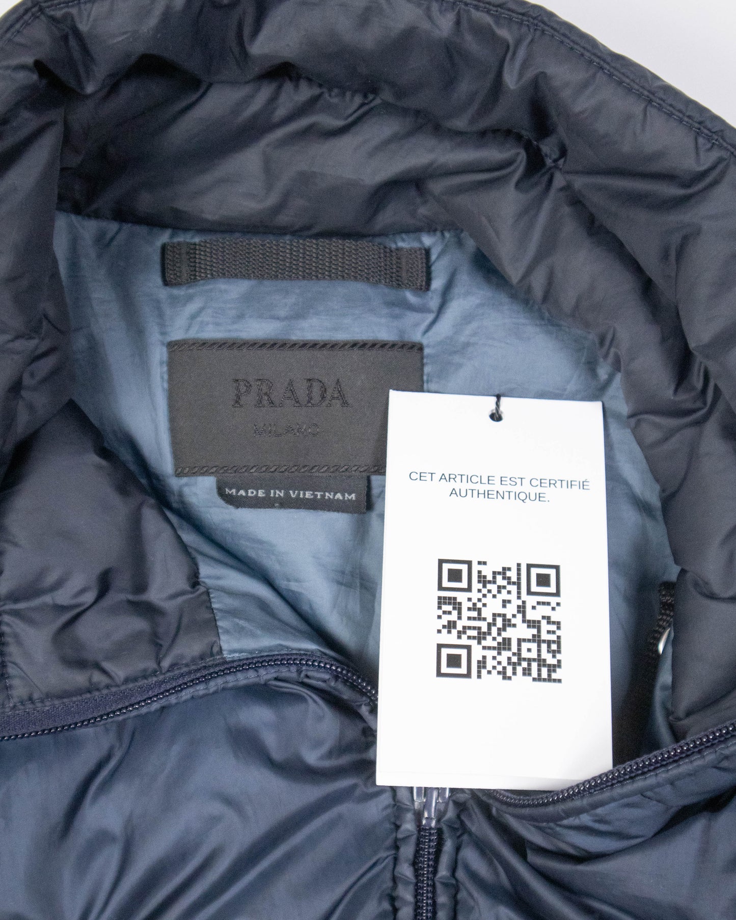 Doudoune sans manche Prada