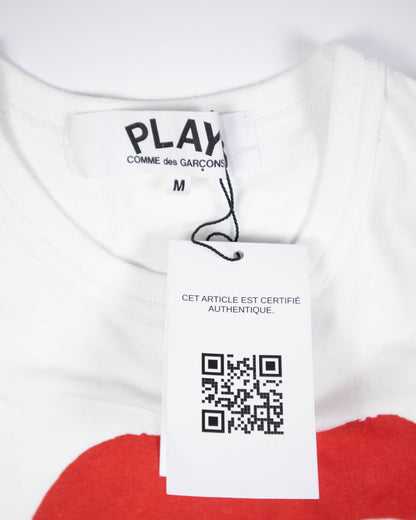 T-shirt CDG blanc