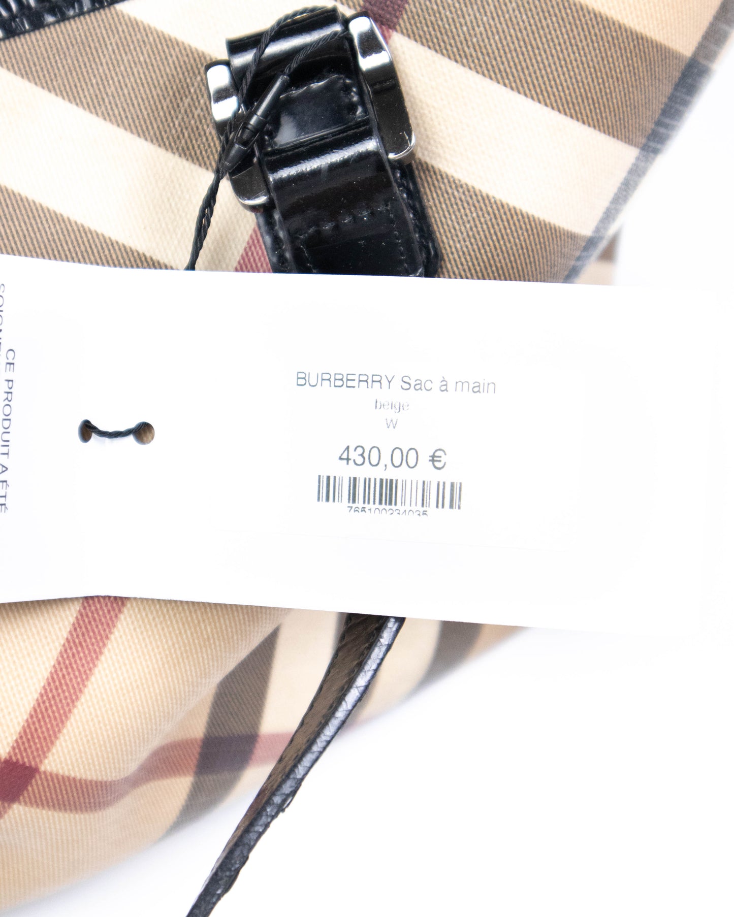 Burberry – Sac à main épaule cabas Supernova (32 x 18 x 23,5 cm)