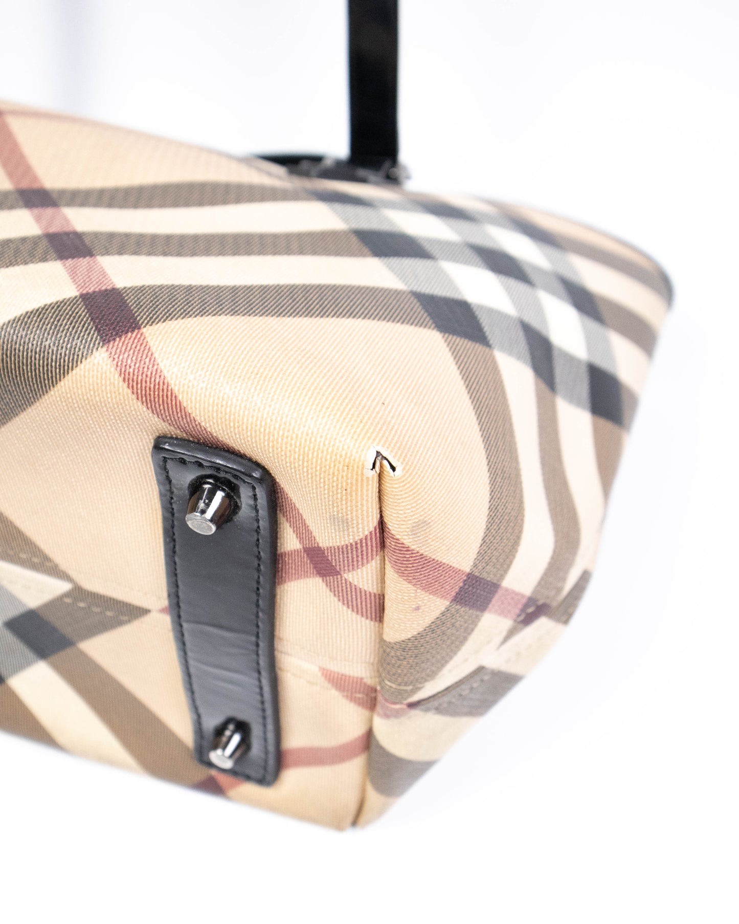 Burberry – Sac à main épaule cabas Supernova (32 x 18 x 23,5 cm)