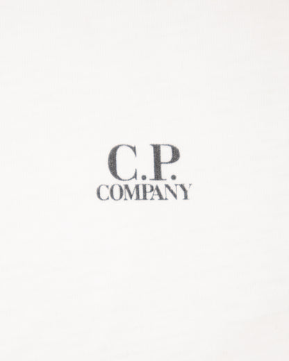 T-shirt CP company blanc