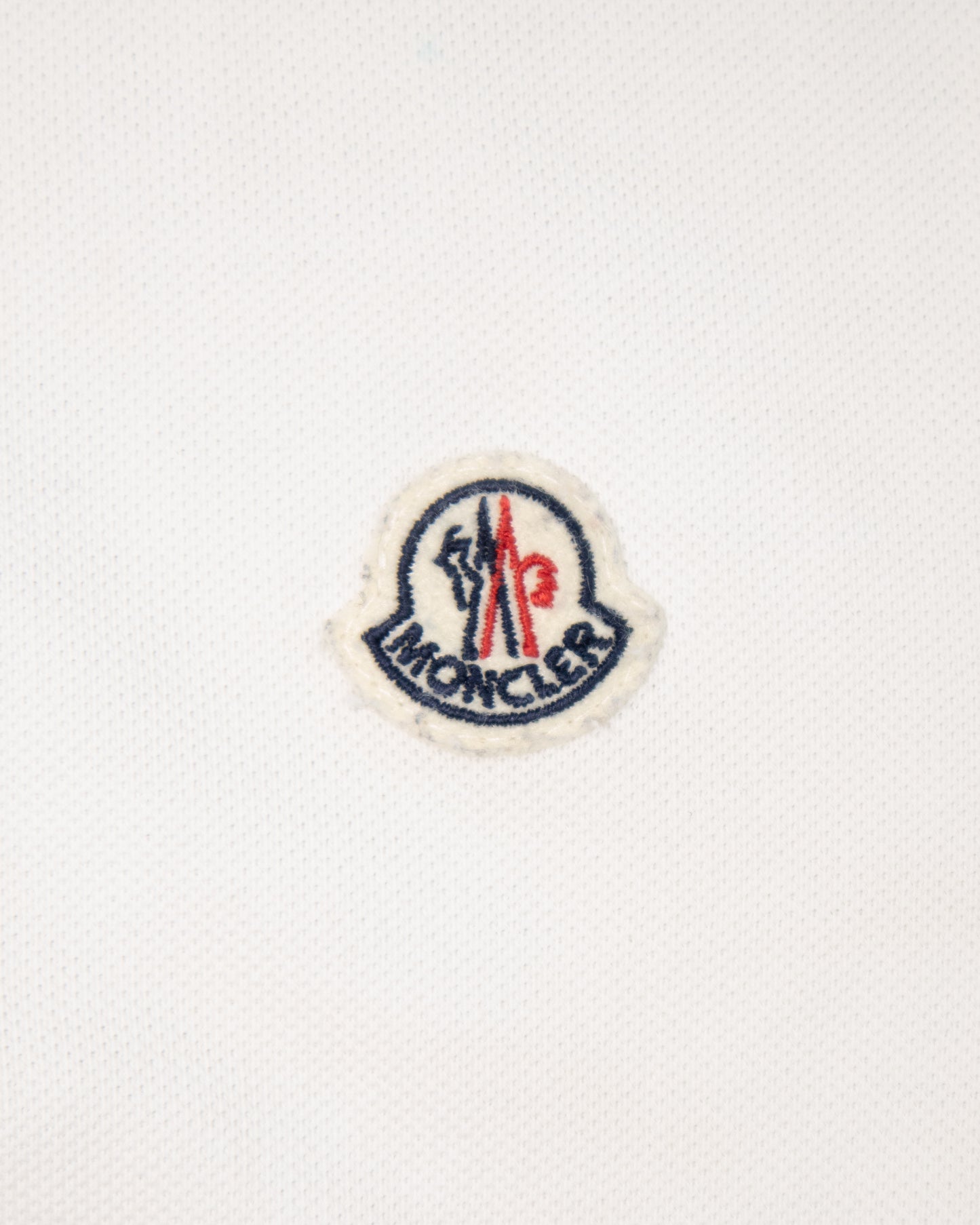 Polo Moncler blanc