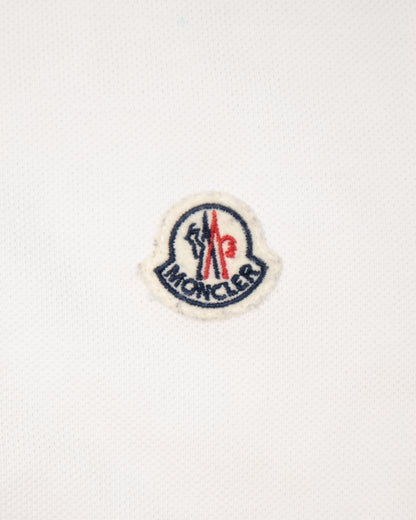 Polo Moncler blanc