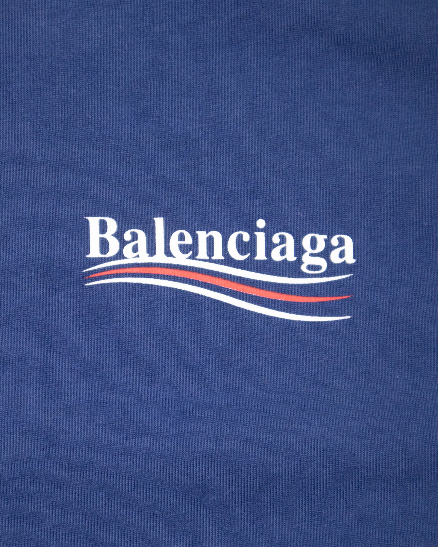 T-shirt Balenciaga bleu