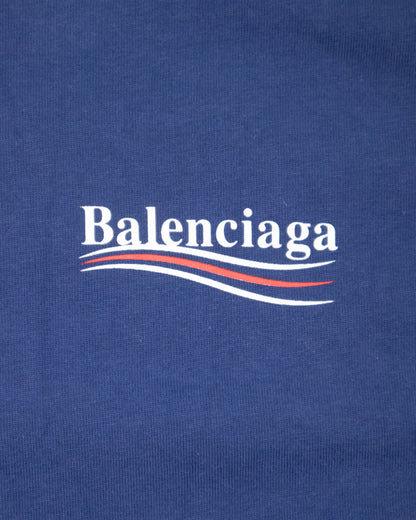 T-shirt Balenciaga bleu