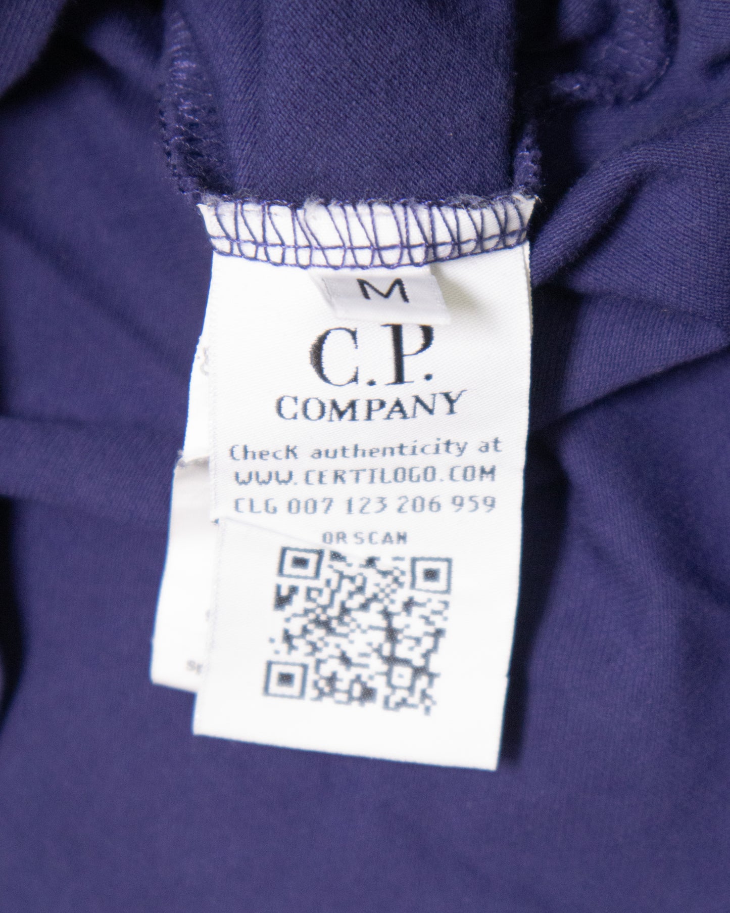 T-shirt CP company violet