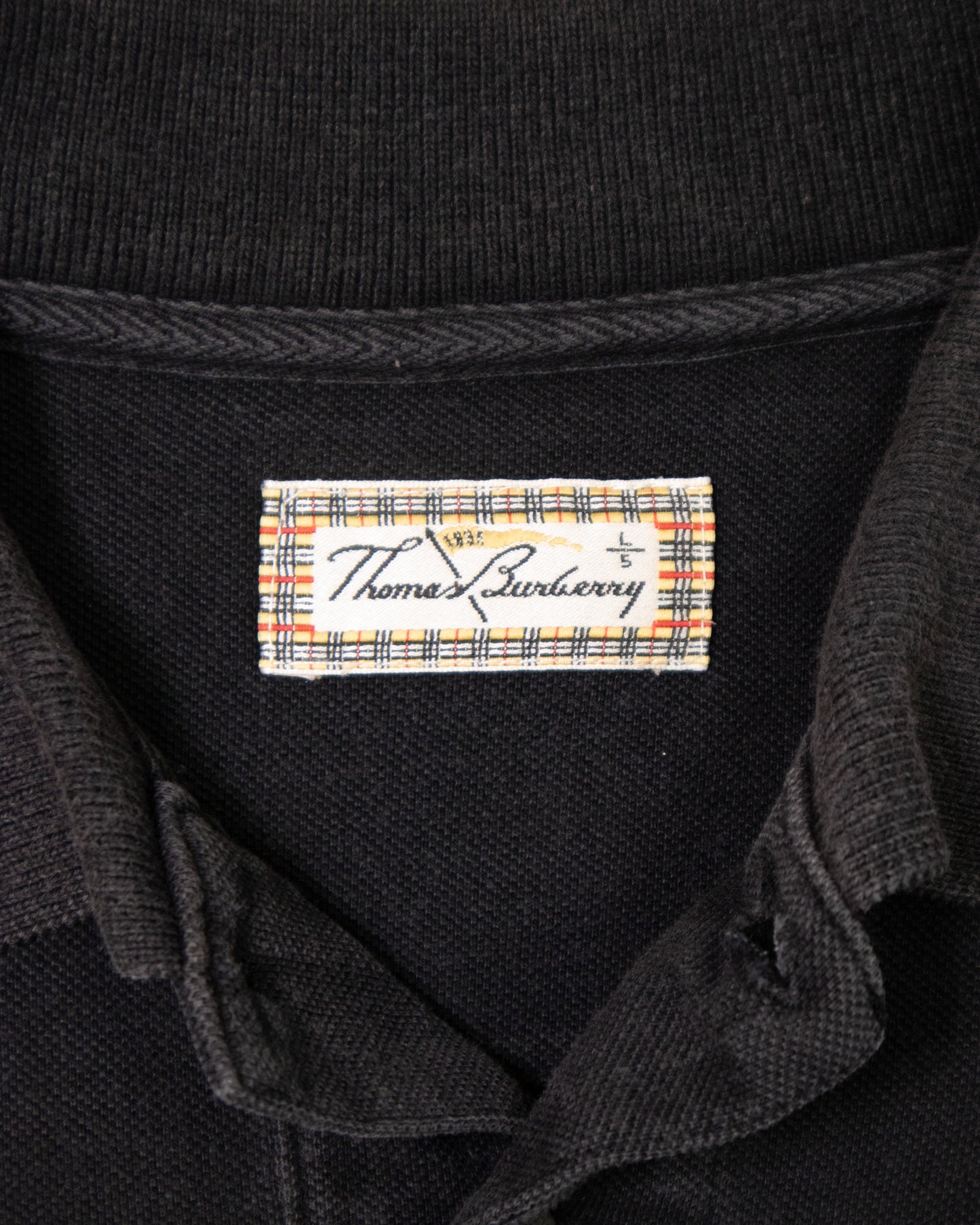 Polo Burberry noir