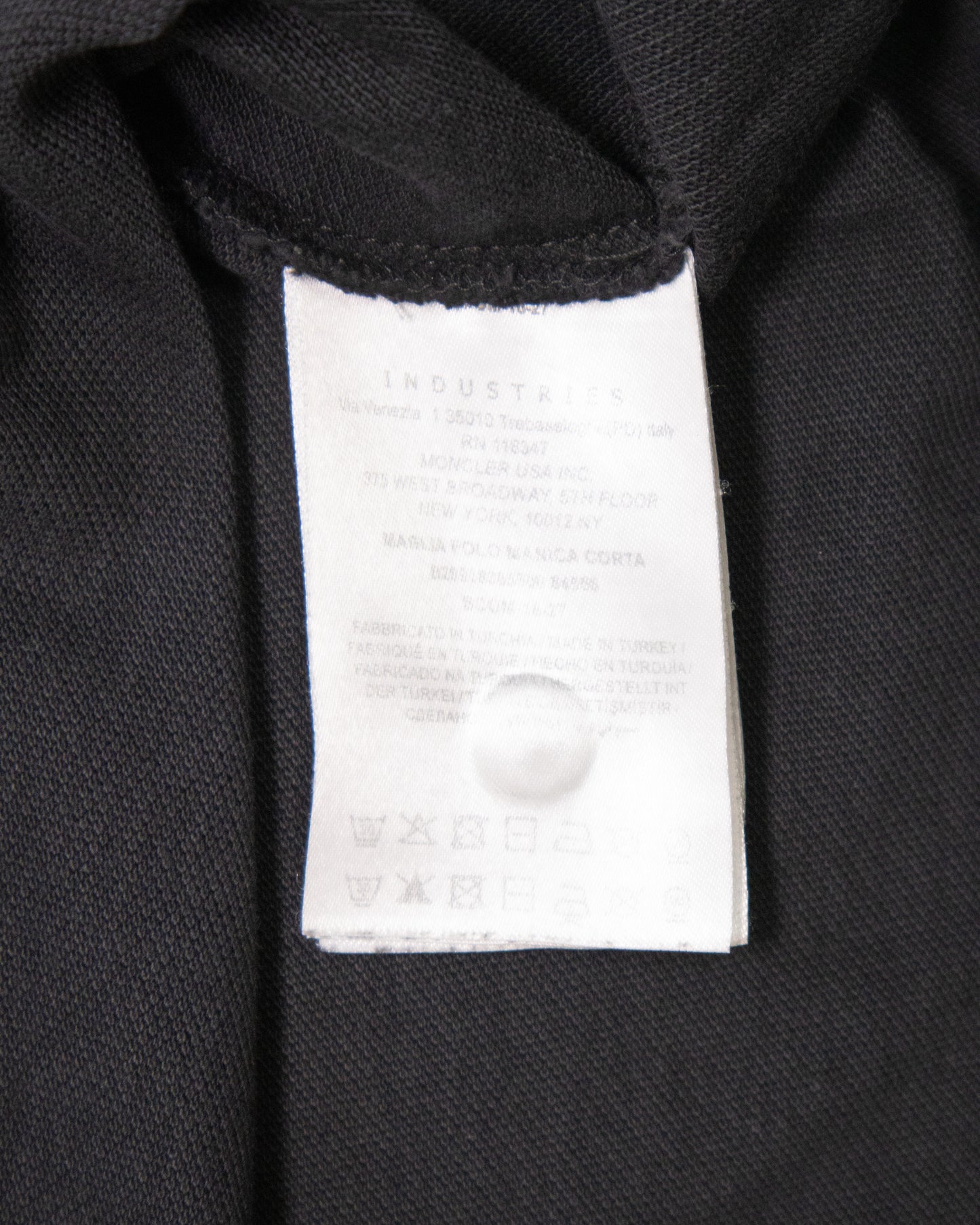 Polo Moncler noir